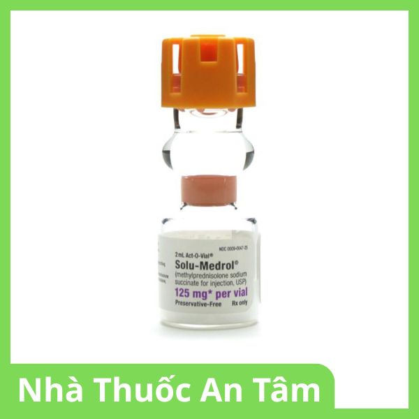 Bột pha tiêm Solu Medrol 125mg điều trị rối loạn thấp khớp, hen suyễn (2)