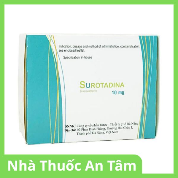 thuoc-surotadina-10mg-3 Viên nén Surotadina 10mg điều trị tăng cholesterol trong máu (3)