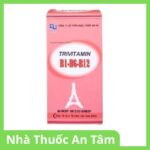 Thuốc Trivitamin B1-B6-B12 hỗ trợ điều trị bệnh thiếu vitamin nhóm B (10 vỉ x 10 viên) Thuốc Trivitamin B1-B6-B12 hỗ trợ điều trị bệnh thiếu vitamin nhóm B