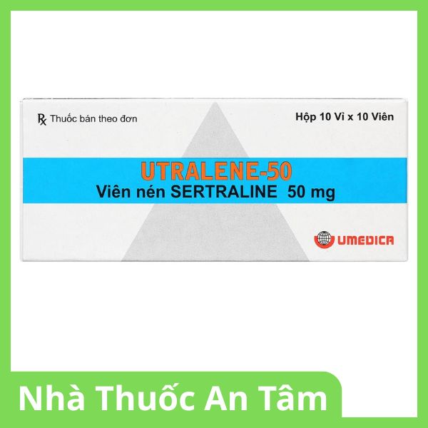 Viên nén Utralene-50 Umedica điều trị trầm cảm