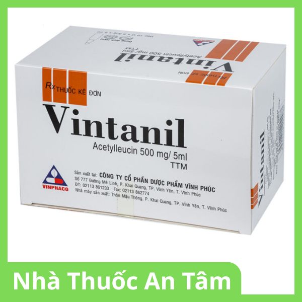 Thuốc Vintanil 500mg/5ml điều trị tình trạng chóng mặt