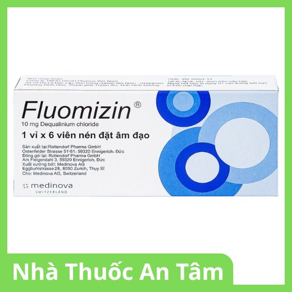 Viên đặt âm đạo Fluomizin điều trị nhiễm nấm âm đạo, nhiễm khuẩn âm đạo
