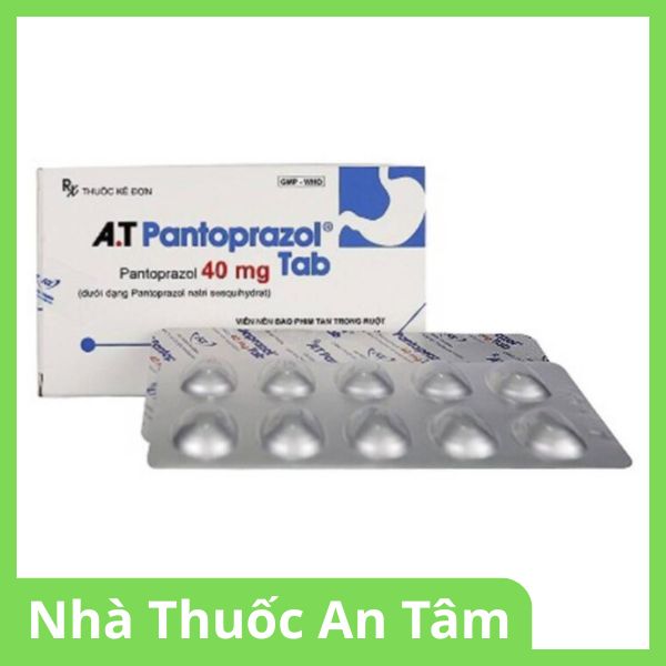 vien-nen-a-t-pantoprazol-tab-40mg-1 Viên nén A.T Pantoprazol Tab 40mg điều trị loét dạ dày - tá tràng (2)
