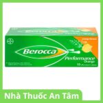 Viên nén sủi bọt Berocca trị thiếu hụt vitamin B, C