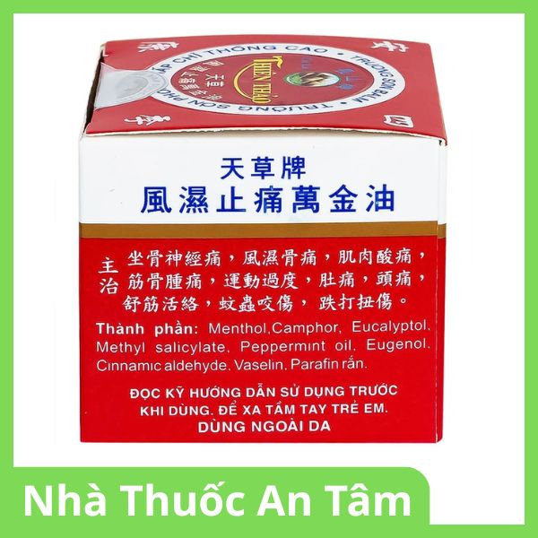 dau-cu-la-thien-thao-xoa-bop-30g-4 Dầu Cù Là Thiên Thảo xoa bóp hỗ trợ giảm đau thần kinh tọa, phong thấp (4)