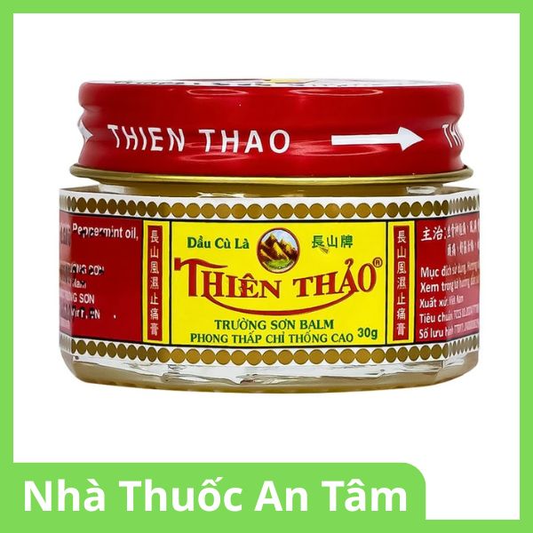 dau-cu-la-thien-thao-xoa-bop-30g-5 Dầu Cù Là Thiên Thảo xoa bóp hỗ trợ giảm đau thần kinh tọa, phong thấp (5)