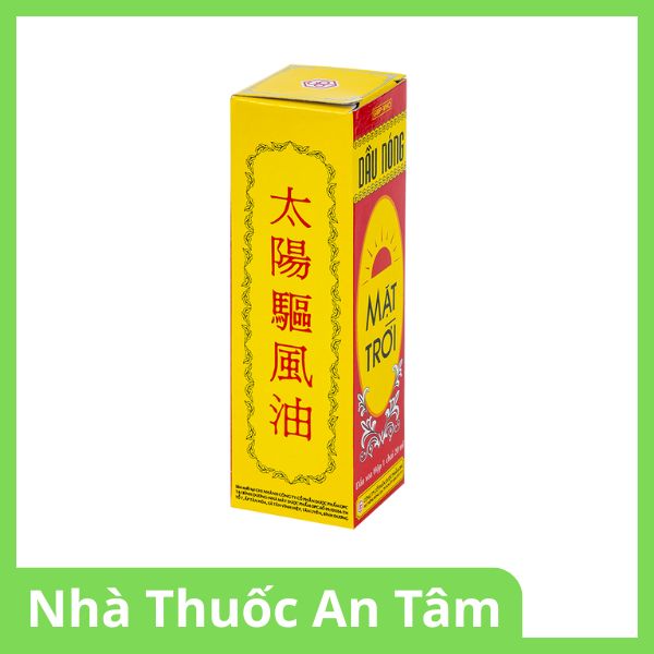 Dầu nóng mặt trời 20ml điều trị nhức mỏi, tê thấp, đau lưng, cảm mạo, cúm
