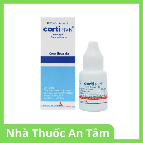 kem-boi-corti-rvn-4 Kem bôi Corti RVN điều trị chàm thể tạng, chàm dạng đĩa, sần ngứa (4)
