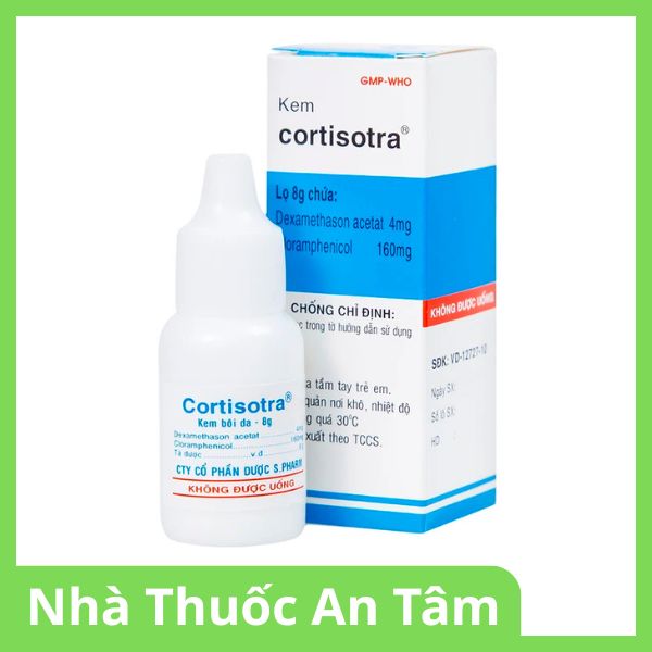 Kem Cortisotra điều trị ngứa do dị ứng, nổi mẩn, mụn trứng cá (6)