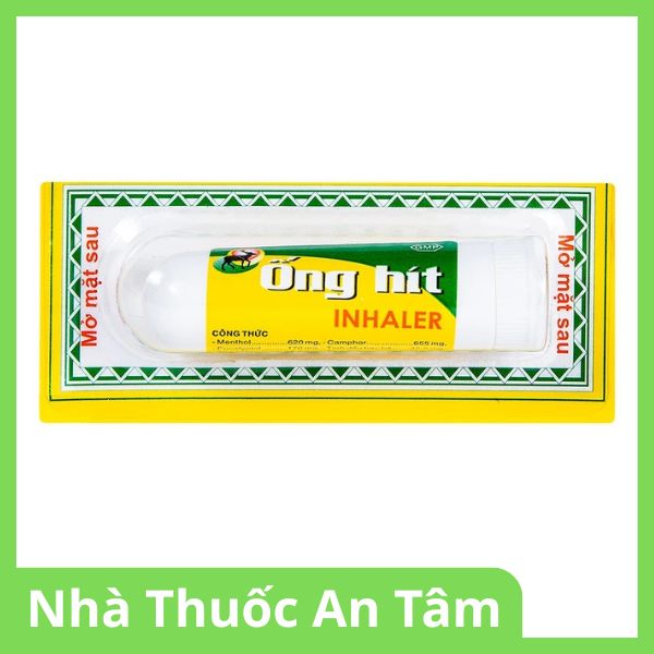 Ống hít Inhaler điều trị cảm cúm, nghẹt mũi