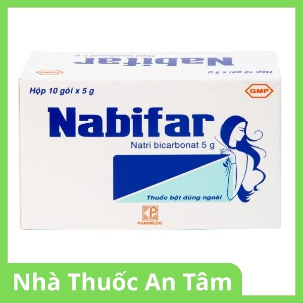 Thuốc bột Nabifar Pharmedic dùng vệ sinh phụ nữ