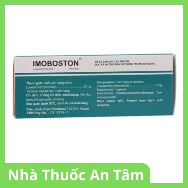 Viên nang cứng Imoboston 2mg điều trị tiêu chảy cấp và mãn (2)