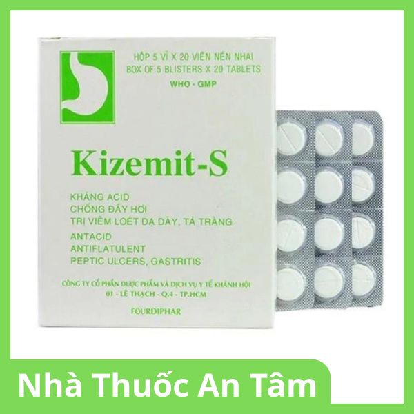 Viên nén Kizemit-S điều trị loét đường tiêu hóa (6)