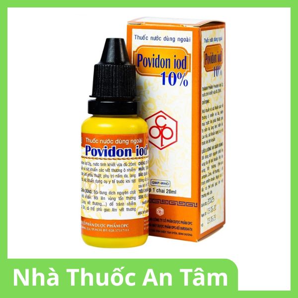 thuoc-nuoc-povidon-iod-10-5 Thuốc nước Povidon Iod 10% OPC sát khuẩn vết thương ô nhiễm và da (5)