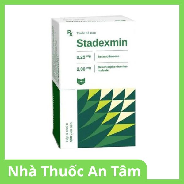 Viên nén Stadexmin Stella điều trị bệnh đường hô hấp, dị ứng da và mắt
