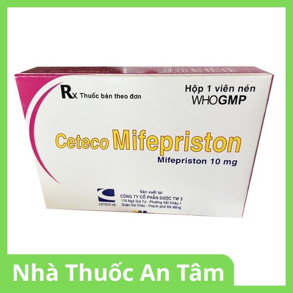 Viên nén Ceteco Mifepriston tránh thai khẩn cấp (2)