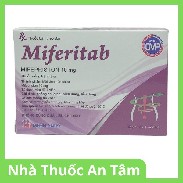 Viên nén Miferitab tránh thai khẩn cấp
