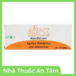 Viên nhai Air-X hương cam chống đầy hơi và chướng bụng