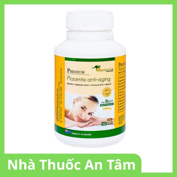 Viên nang mềm nhau thai cừu Premium Placenta Anti-Aging Úc (2)