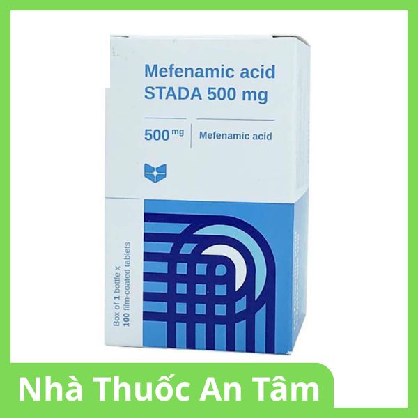 Viên nén Mefenamic Acid Stella 500mg giảm đau đầu, đau răng, đau sau phẫu thuật